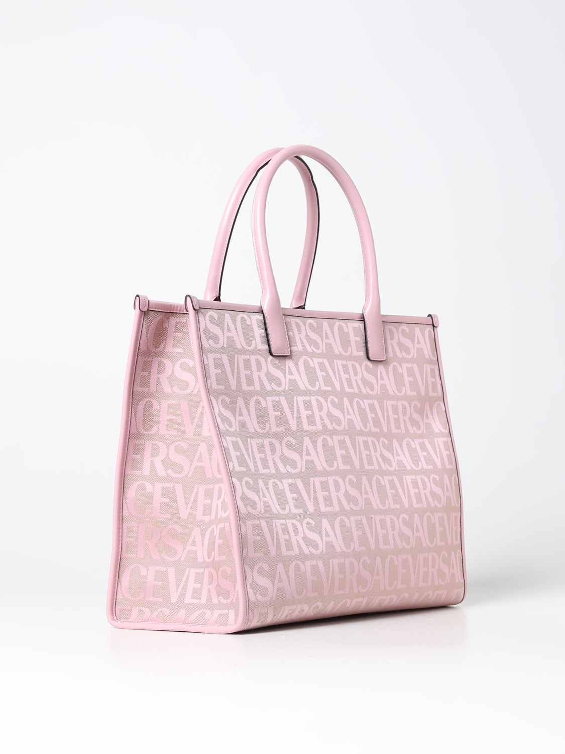 Versace Versace Allover Denim Tote Bag for Men