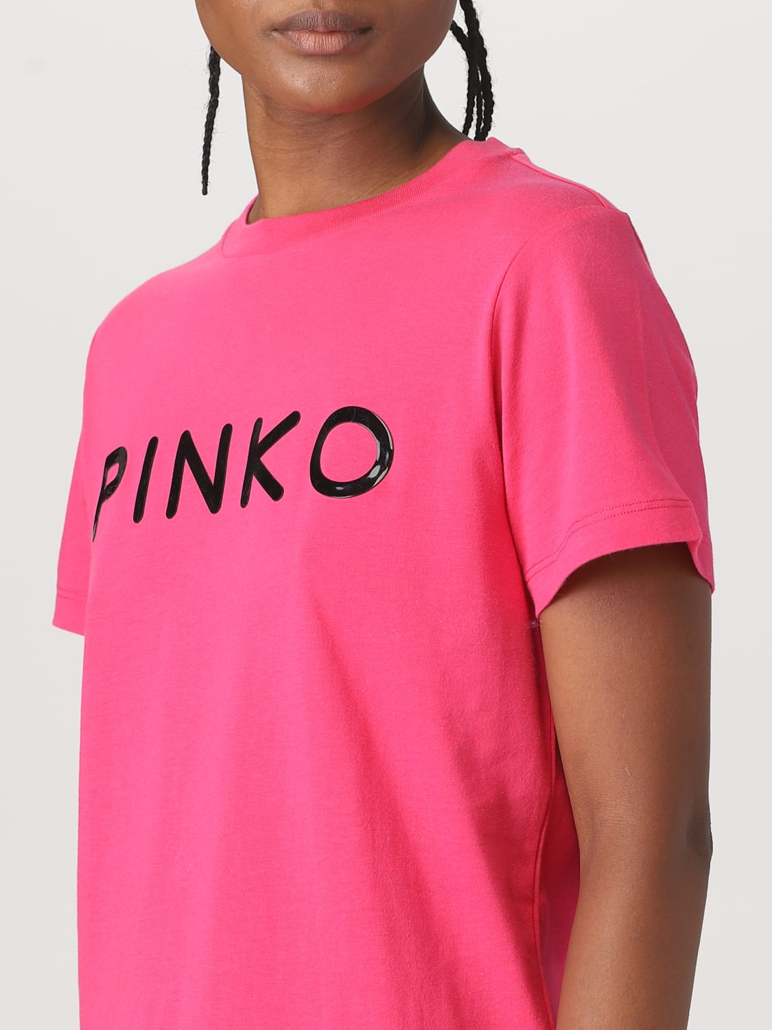 PINKO：Tシャツ レディース - ピンク | GIGLIO.COMオンラインのPinko T