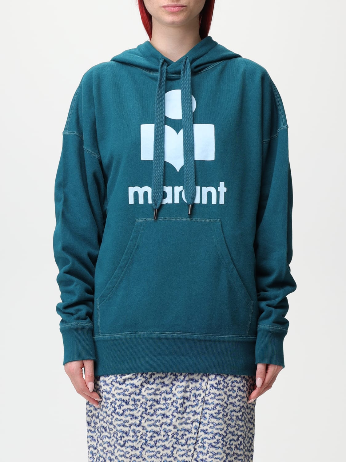 ISABEL MARANT ETOILE: sweatshirt for woman - Green | Isabel Marant ...