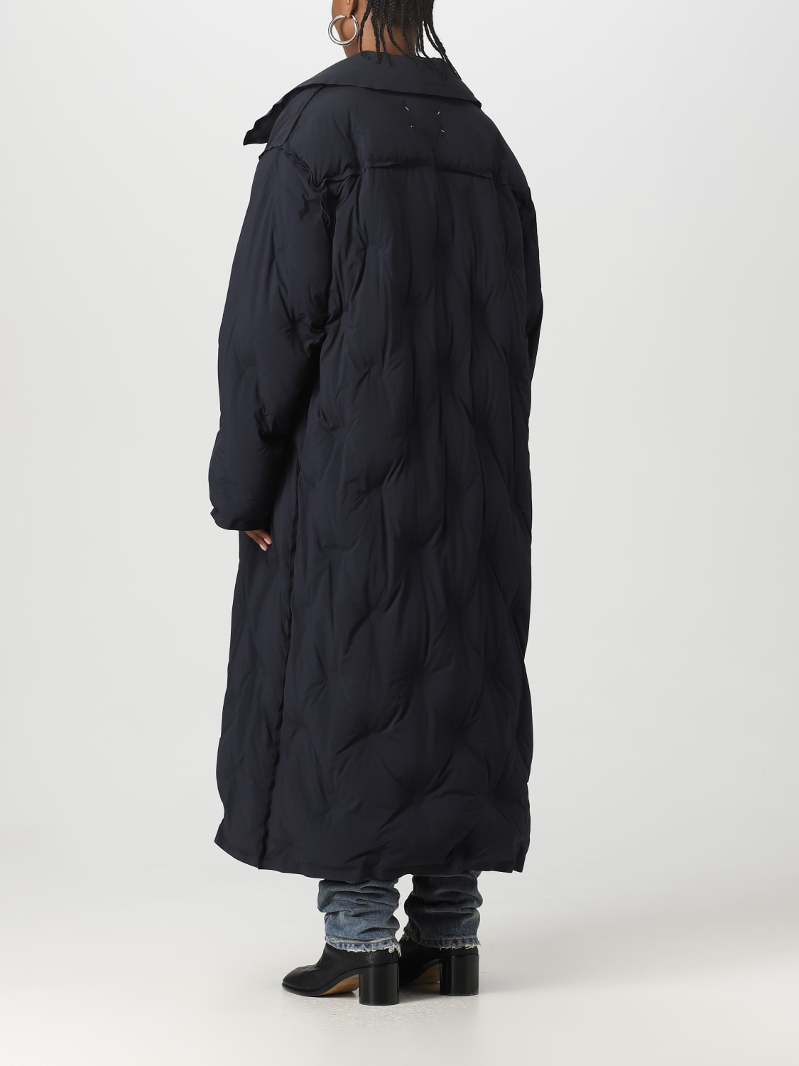 MAISON MARGIELA: coat for woman - Black | Maison Margiela coat ...