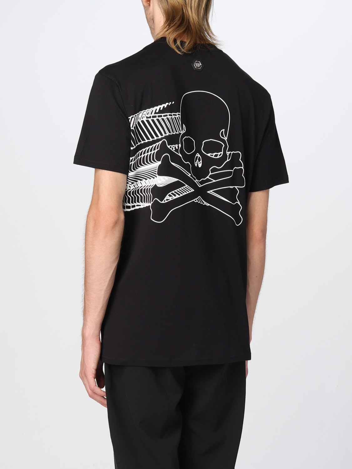 PHILIPP PLEIN: t-shirt for man - Black | Philipp Plein t-shirt ...