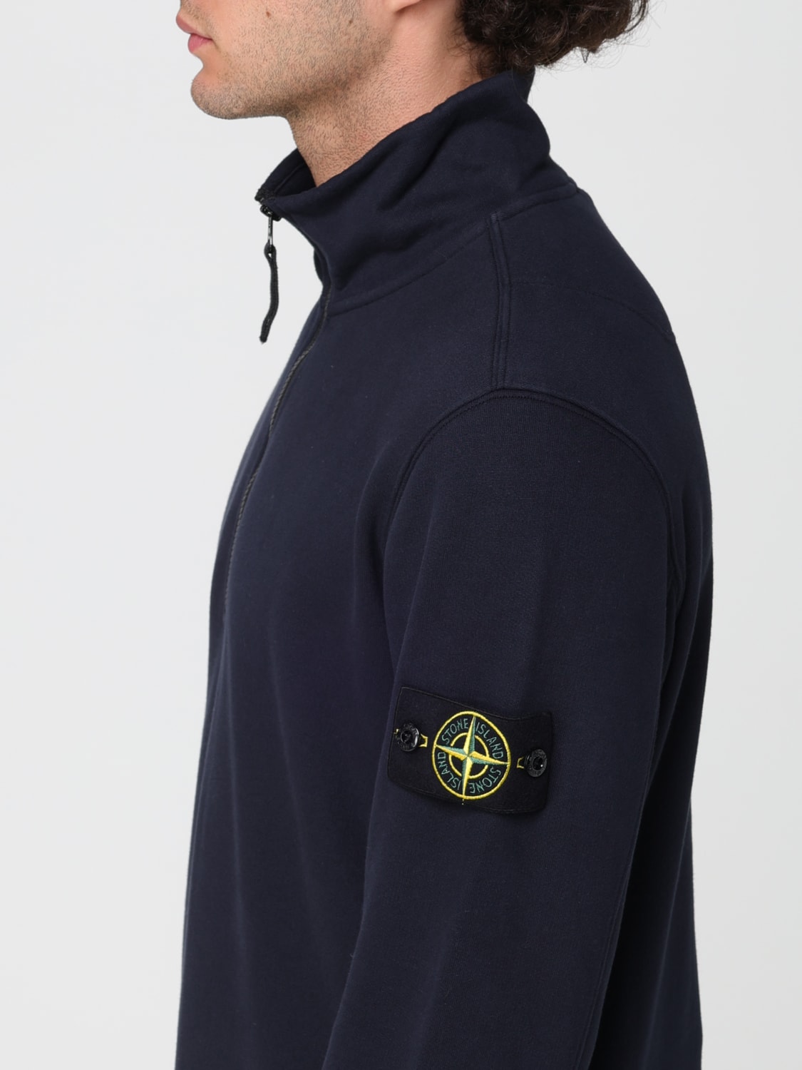 STONE ISLAND: sweatshirt for man - Navy | Stone Island sweatshirt 62720 ...