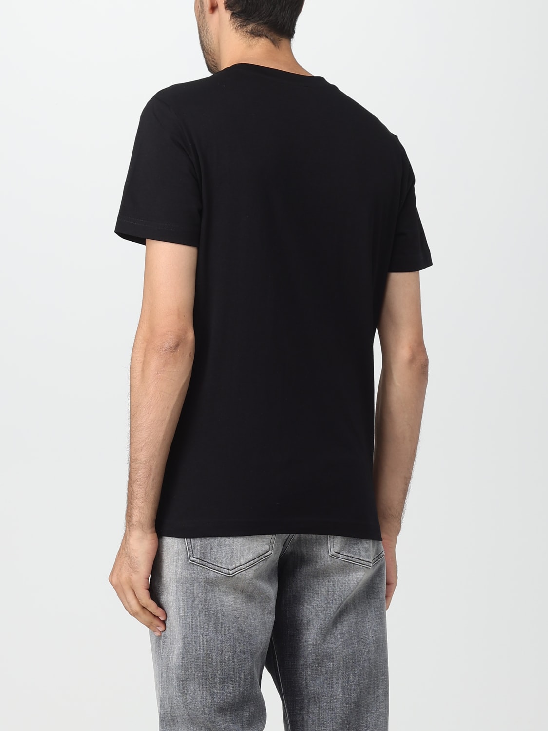 DIESEL: t-shirt for man - Grey | Diesel t-shirt A037660AAXJ online at ...