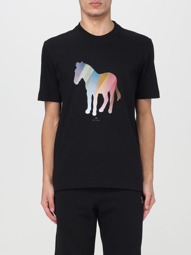 PS PAUL SMITH: T-shirt men - Black | Ps Paul Smith t-shirt ...