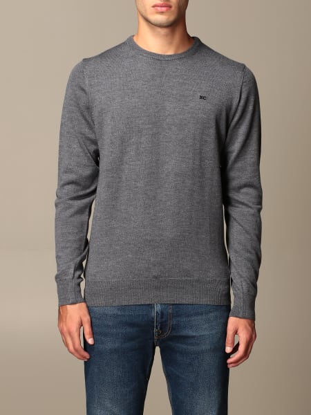 XC crew neck sweater in extrafine Merino wool