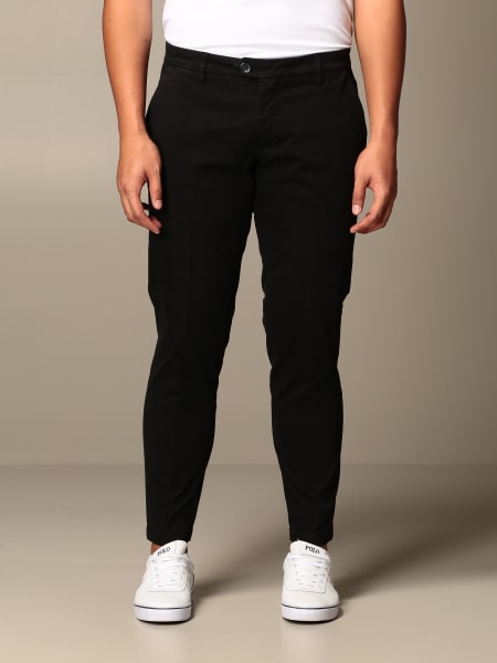 Rudolph XC trousers in slim fit stretch satin