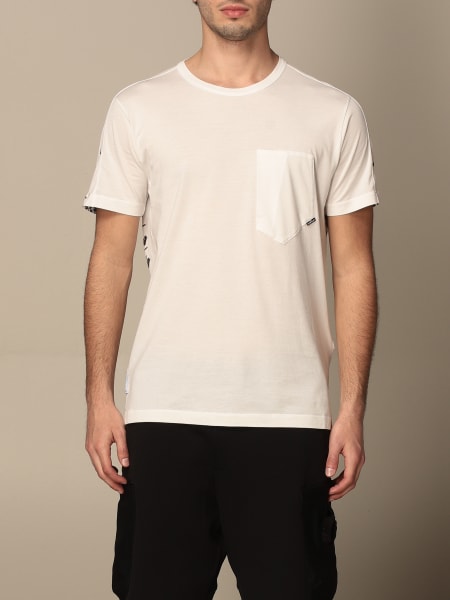 Stone Island cotton T-shirt with back print
