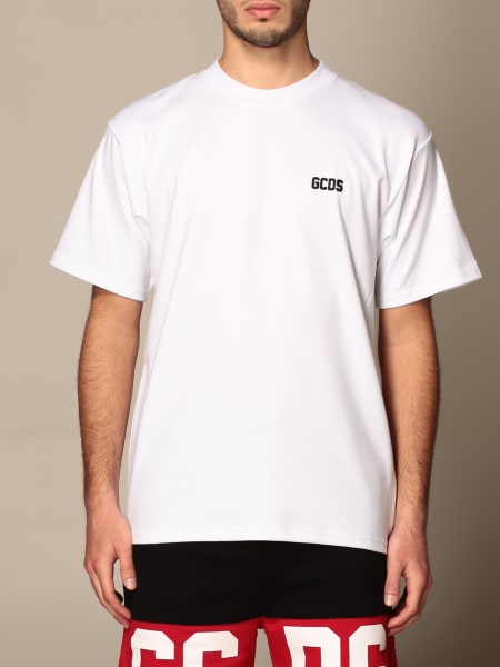GCDS cotton t-shirt with logo