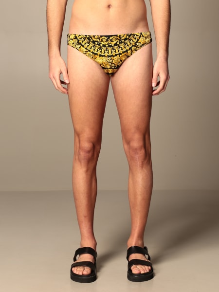 Versace swimsuit with baroque pattern