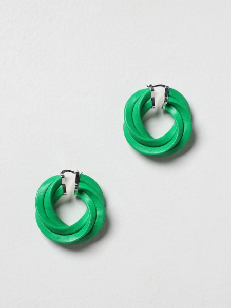 Bottega Veneta: Bottega Veneta twisted hoop earrings