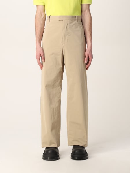 Bottega Veneta washed stretch nylon trousers