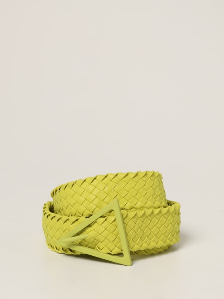 Bottega Veneta intreccio rubber belt