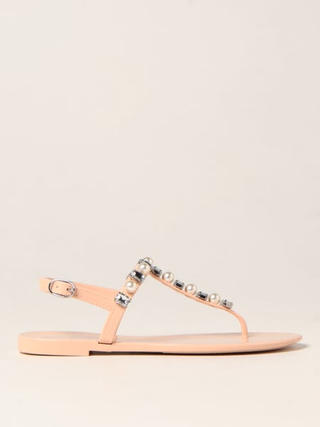 Goldie Crystal Jelly Stuart Weitzman sandals