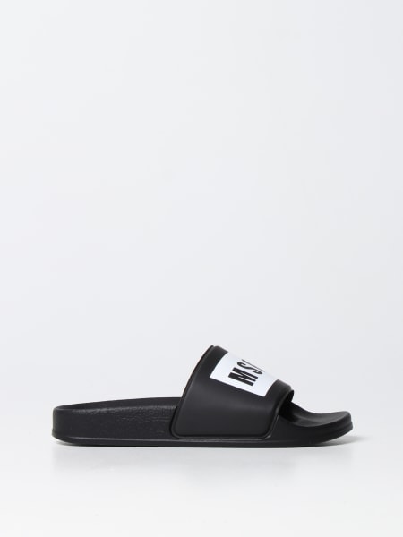 Shoes: MSGM boys slide sandals in PVC