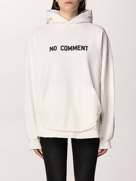 Balenciaga cotton hoodie with slogan