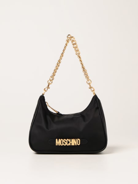 Moschino Couture nylon hobo bag