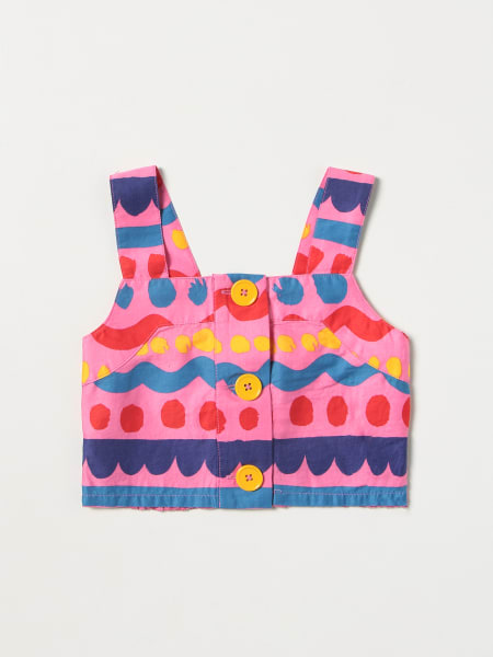 Stella McCartney bambino: Top Stella McCartney in cotone con stampa geometrica