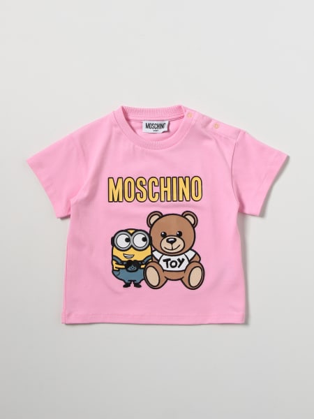 Moschino: Футболка малыш Moschino Baby