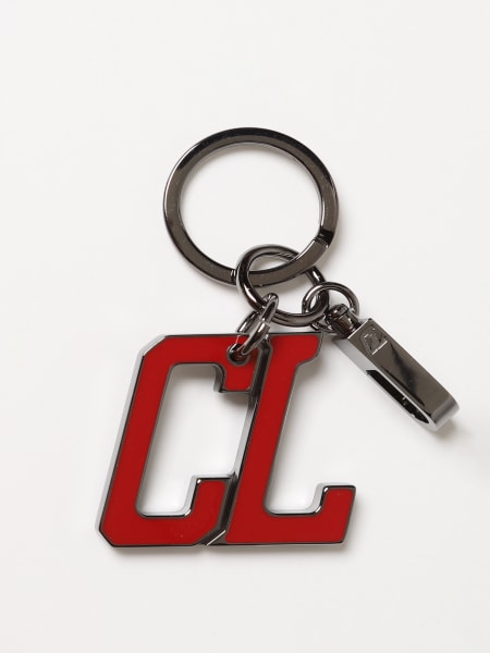 Christian Louboutin regenerated leather keyring