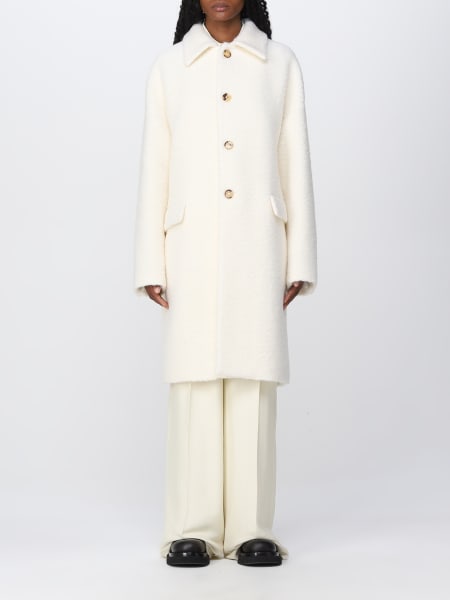 Bottega Veneta wool and mohair bouclé coat