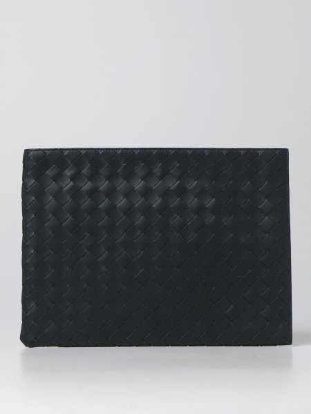 Bottega Veneta woven leather document holder