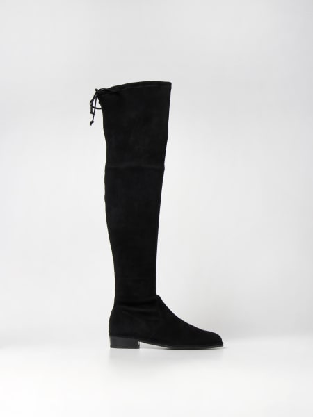 Lowland Stuart Weitzman boot in suede
