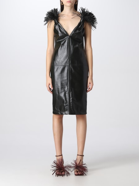 Women's Bottega Veneta: Bottega Veneta shiny leather dress