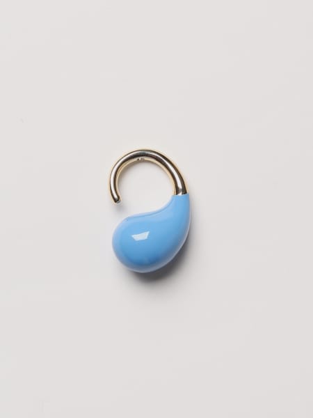 Bottega Veneta: Bottega Veneta Drop silver ring