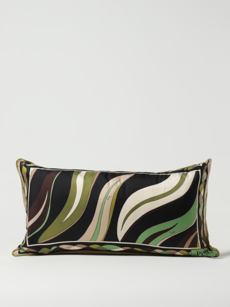 Pucci cushion in printed silk