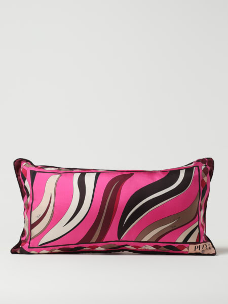 Pucci cushion in printed silk