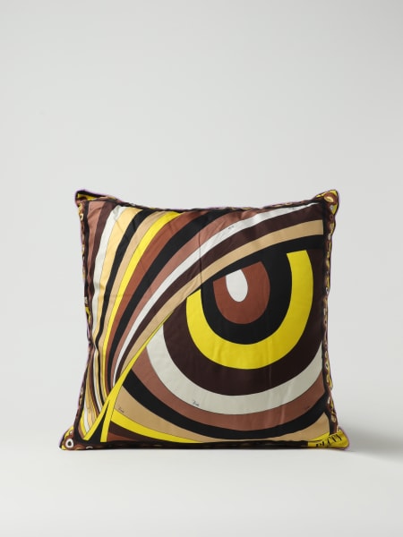 Pucci cushion in printed silk