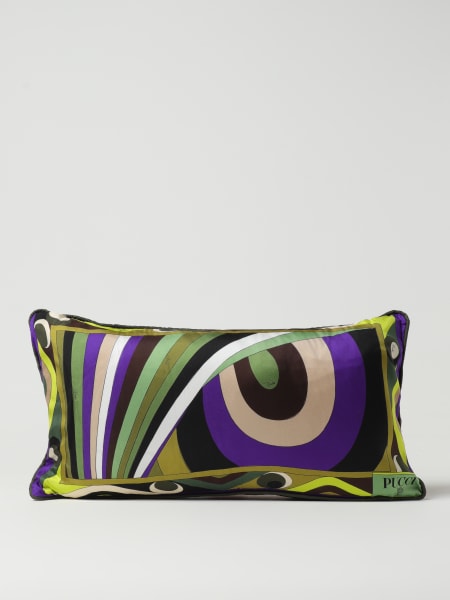 Pucci cushion in printed silk