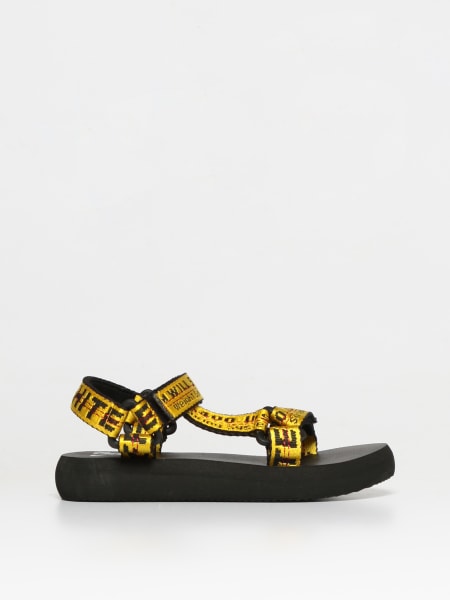 Off White slides: Off-White nylon sandals