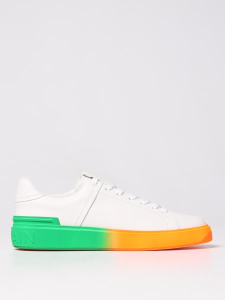 Men's Balmain: Balmain leather sneakers