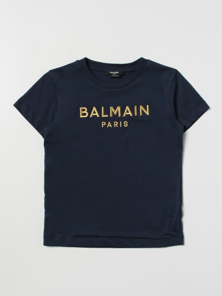 Balmain: T-shirt garçon Balmain Kids