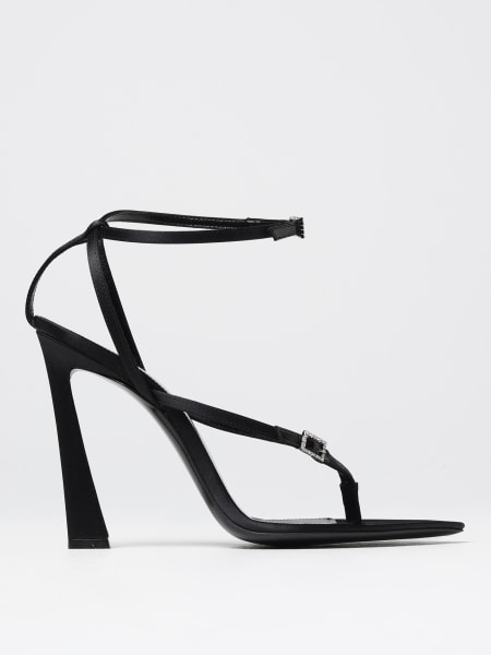 Saint Laurent shoes: Saint Laurent silk sandals