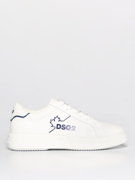 Men's designer sneakers: Dsquared2 Bumper sneakers in smooth leather