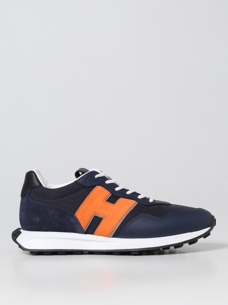 Designer sneakers: Hogan H601 sneakers in leather and mesh