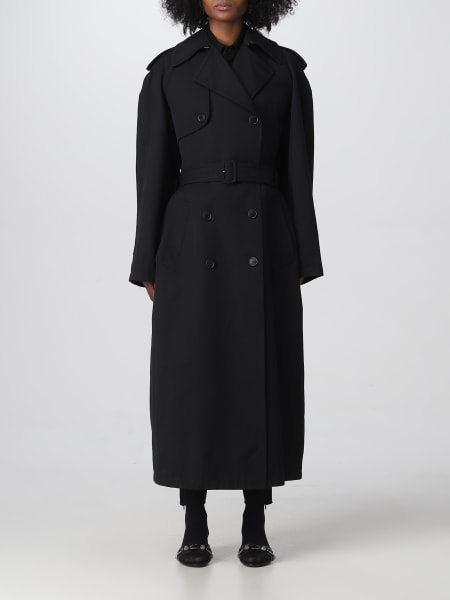 Trench Balenciaga in misto lana