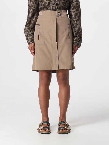 Fendi poplin skirt