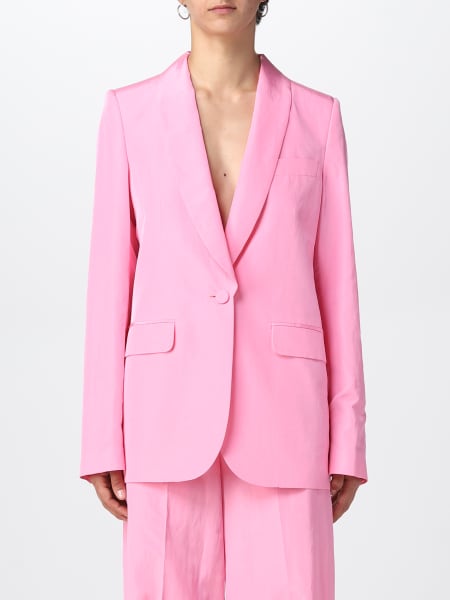 MSGM blazer in viscose and linen