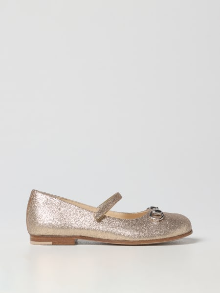 Gucci ballerinas in glitter