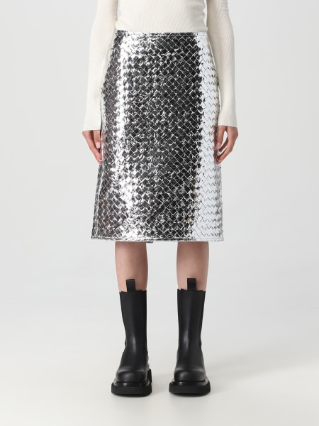 Bottega Veneta skirt in lambskin