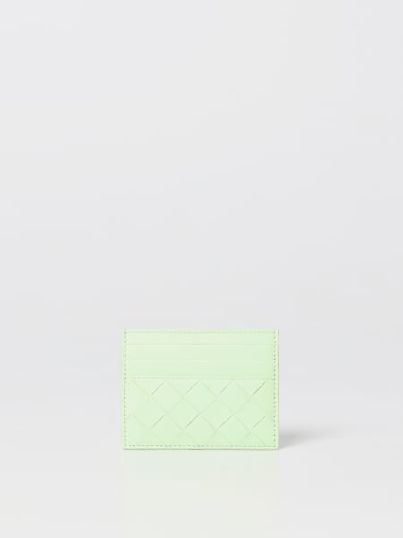 Bottega Veneta credit card holder in woven nappa