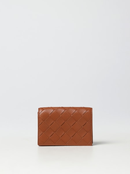 Bottega Veneta business card holder in woven leather