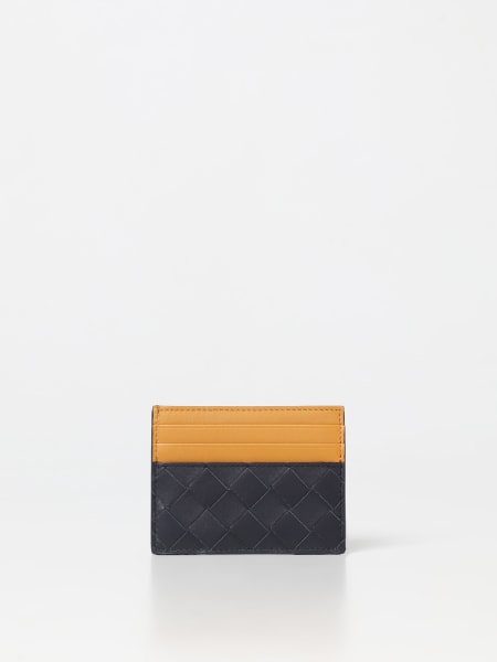 Bottega Veneta credit card holder in woven leather