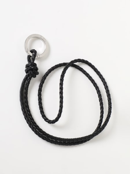 Bottega Veneta key ring in woven leather