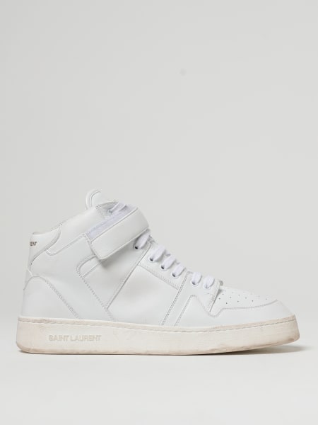 Saint Laurent sneakers in used effect leather