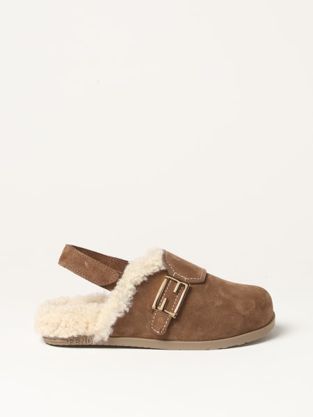 Fendi: Chaussures fille Fendi Kids