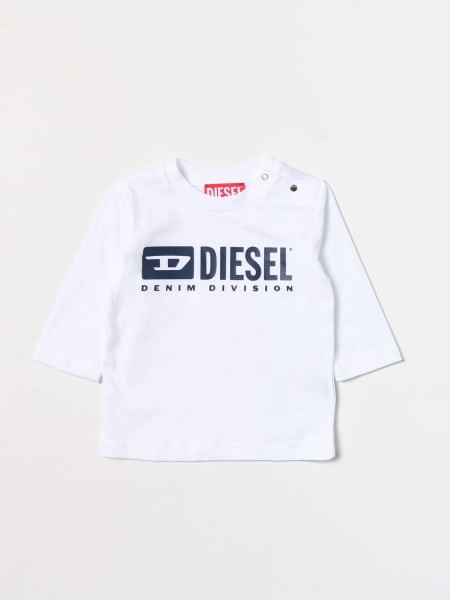 T-shirt Diesel in cotone con logo stampato